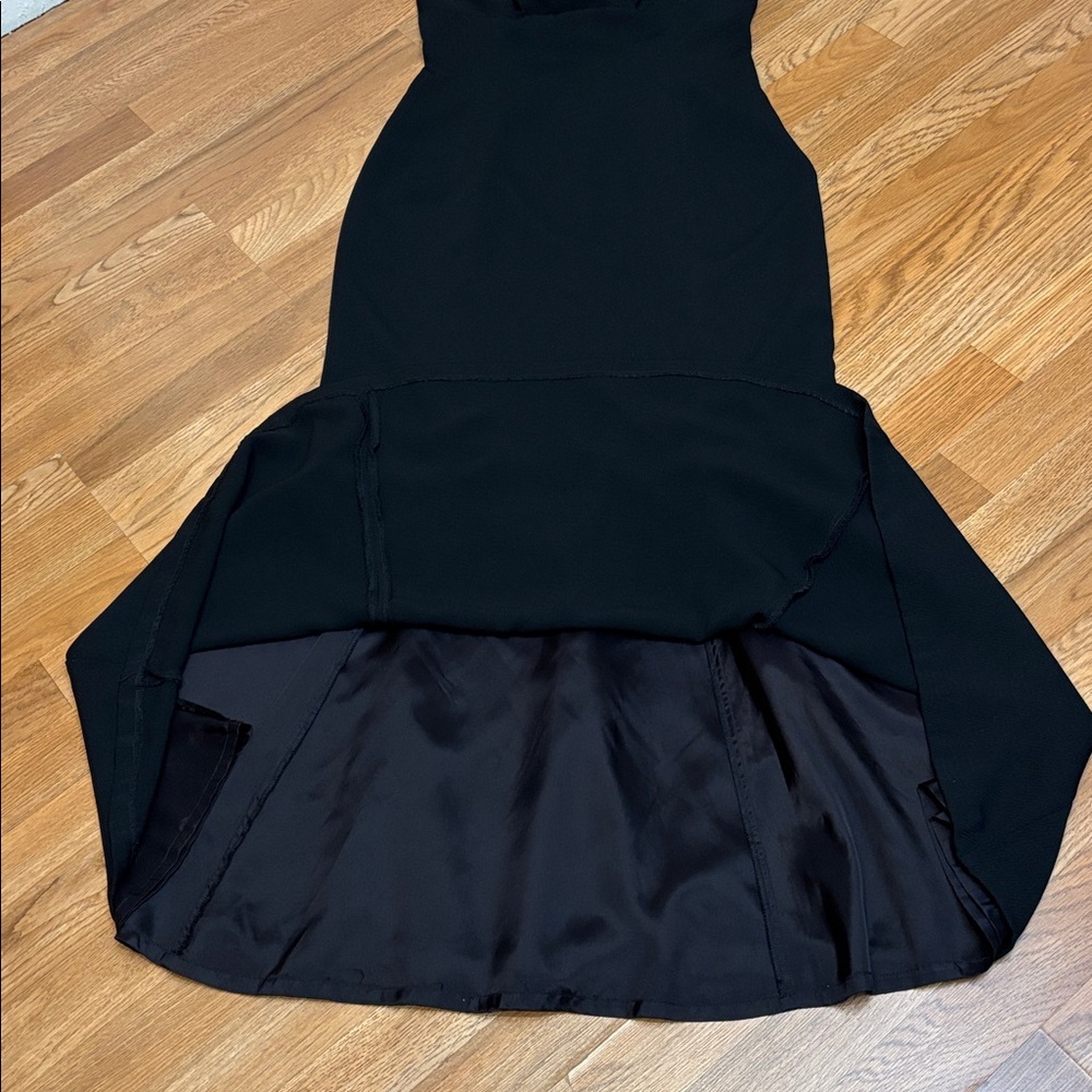 Vintage 1990’s Georgiou sleeveless black trumpet mermaid maxi dress. Size S. - Picture 12 of 17
